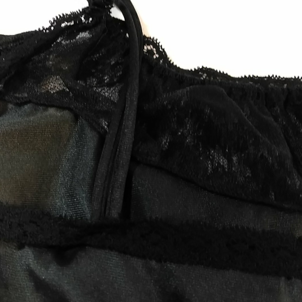 Lorraine babydoll Black color, lace. - Picture 8 of 14
